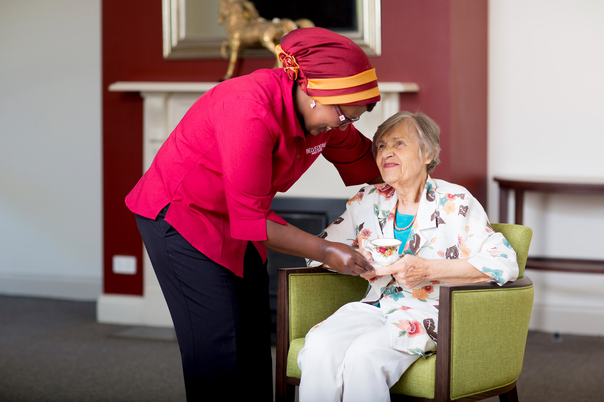 Melbourne aged care marketing photography