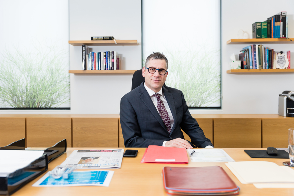 CEO Portrait in office by Melbourne Professional Photographer