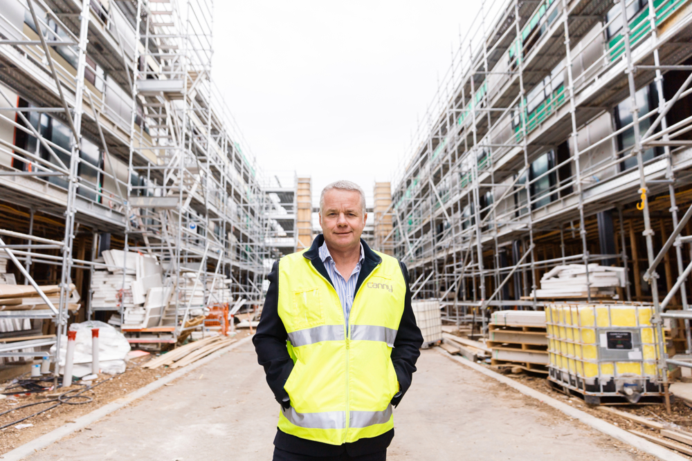 Construction CEO portrait