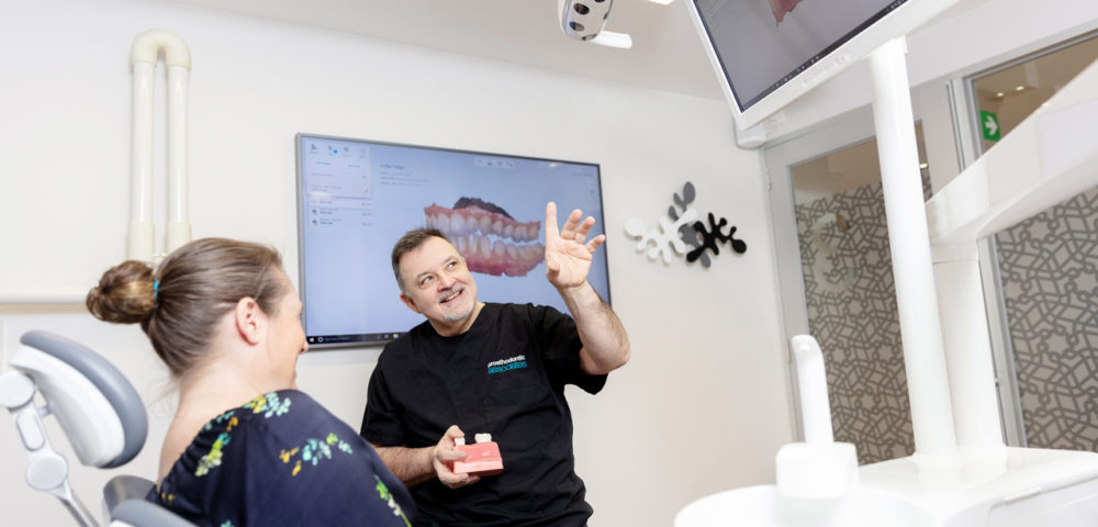 Dental specialist consultation medical marketing photography