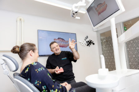 Dental specialist consultation medical marketing photography